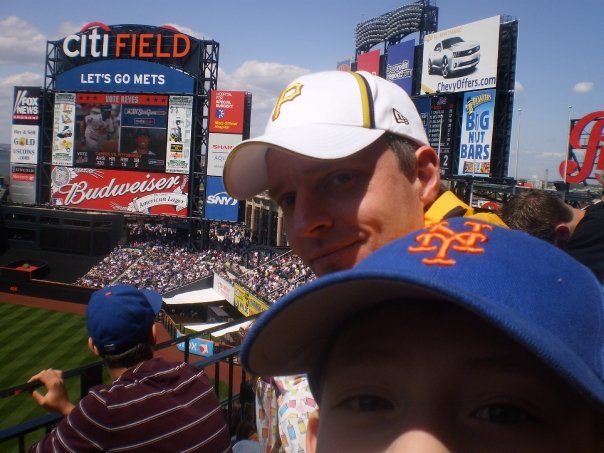 Me n JG buccos Mets