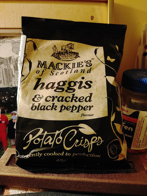 Haggis &amp; Black Pepper Crisps